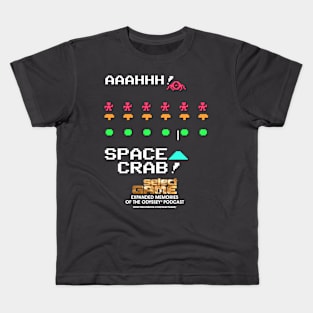 Select Game: Aaaaaah, Space Crab! Kids T-Shirt